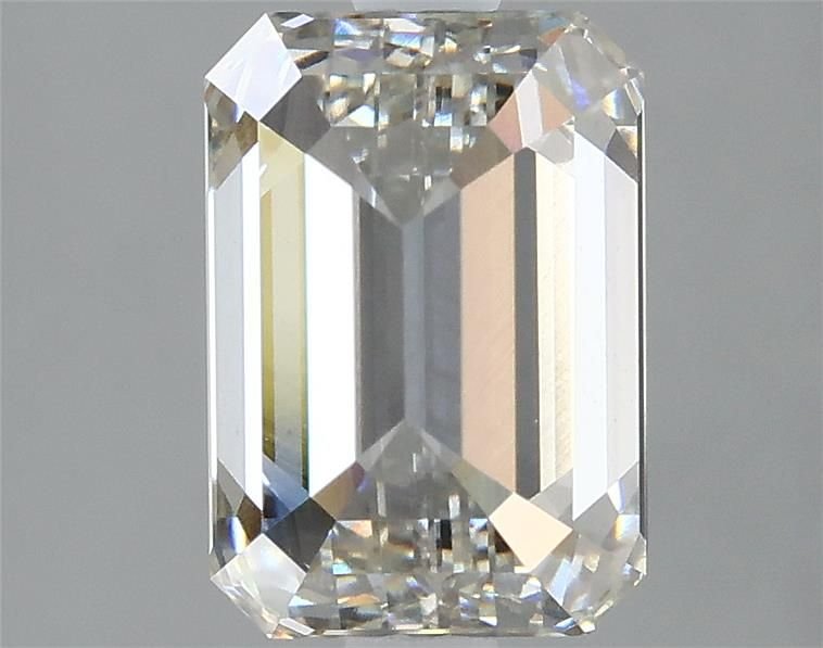 2.18ct H VS1 Rare Carat Ideal Cut Emerald Lab Grown Diamond