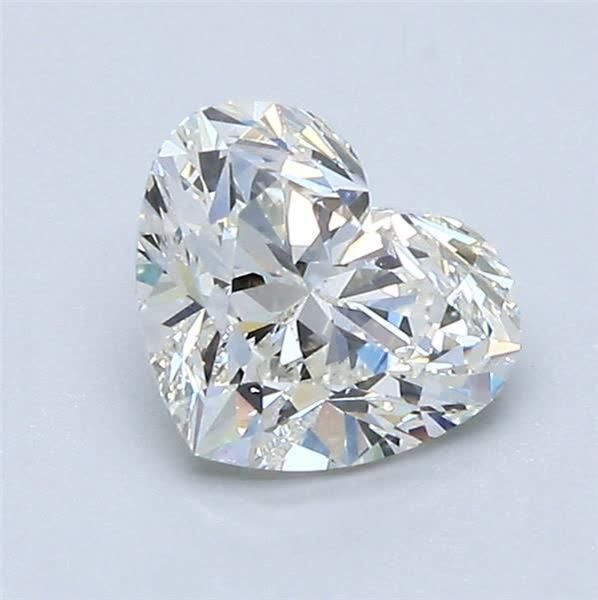 1.06ct J VS2 Rare Carat Ideal Cut Heart Diamond