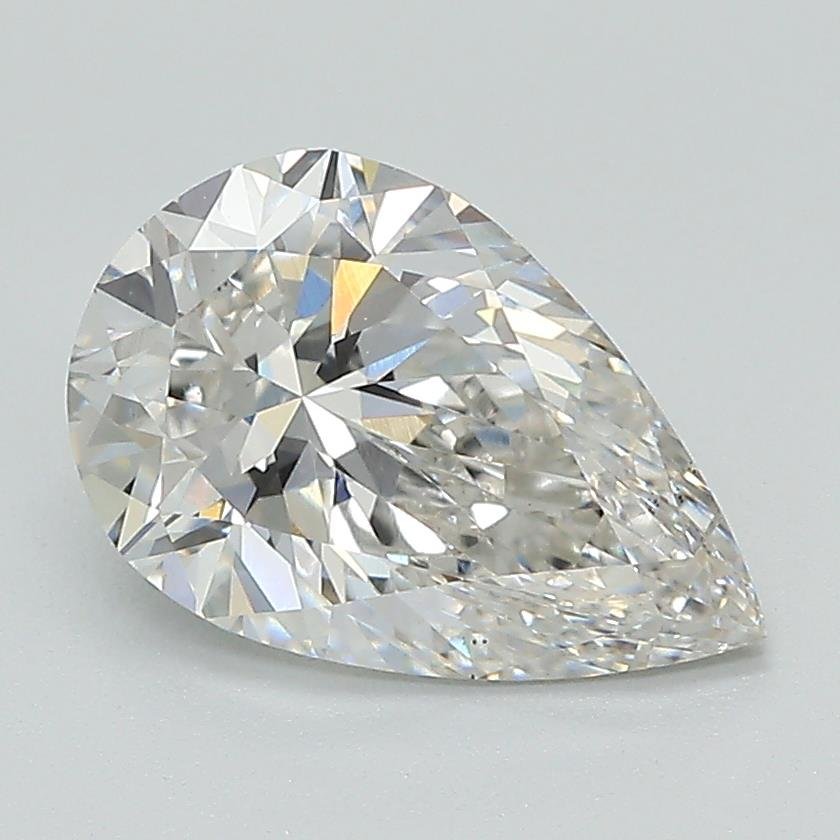 1.91ct F VS1 Rare Carat Ideal Cut Pear Lab Grown Diamond