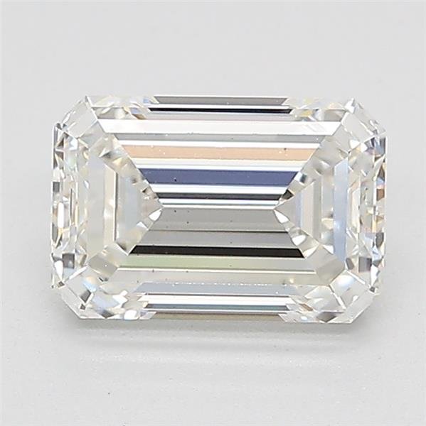 1.43ct G VS2 Rare Carat Ideal Cut Emerald Lab Grown Diamond