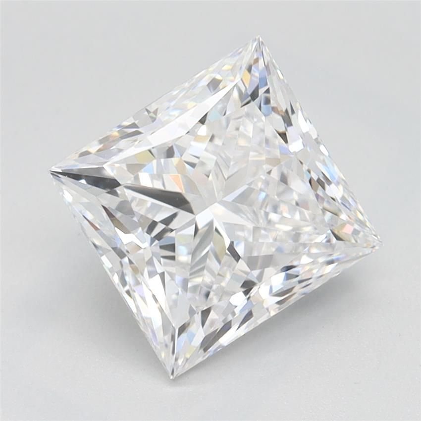 2.12ct D VVS1 Rare Carat Ideal Cut Princess Lab Grown Diamond