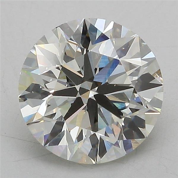 3.00ct J VS2 Ideal Cut Round Lab Grown Diamond