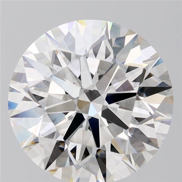 5.06ct H VS2 Rare Carat Ideal Cut Round Lab Grown Diamond