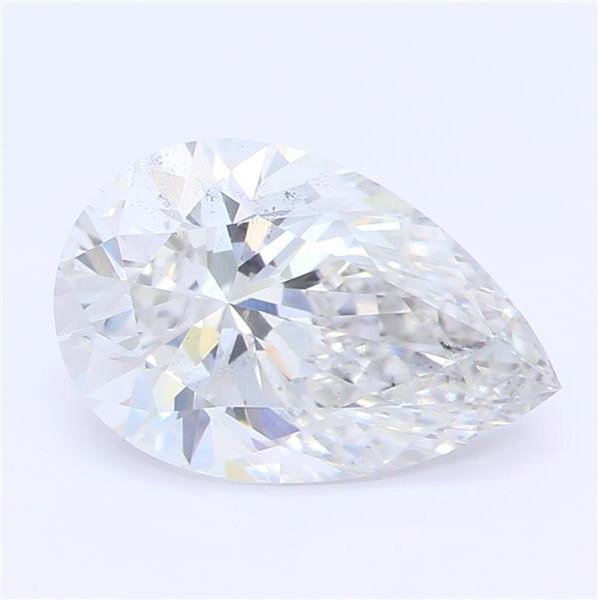 1.61ct F SI1 Rare Carat Ideal Cut Pear Lab Grown Diamond