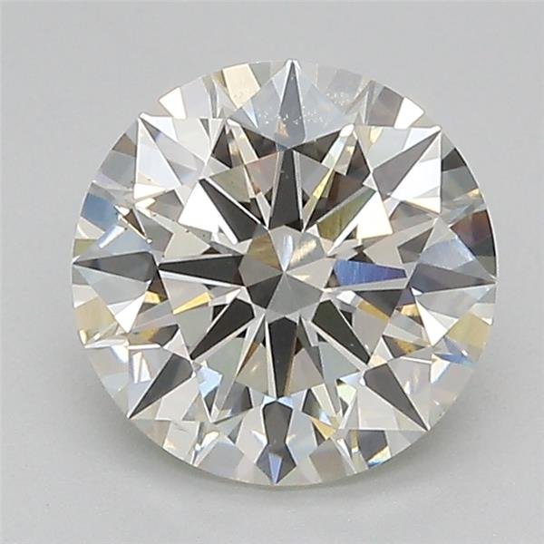 2.14ct I VS2 Rare Carat Ideal Cut Round Lab Grown Diamond