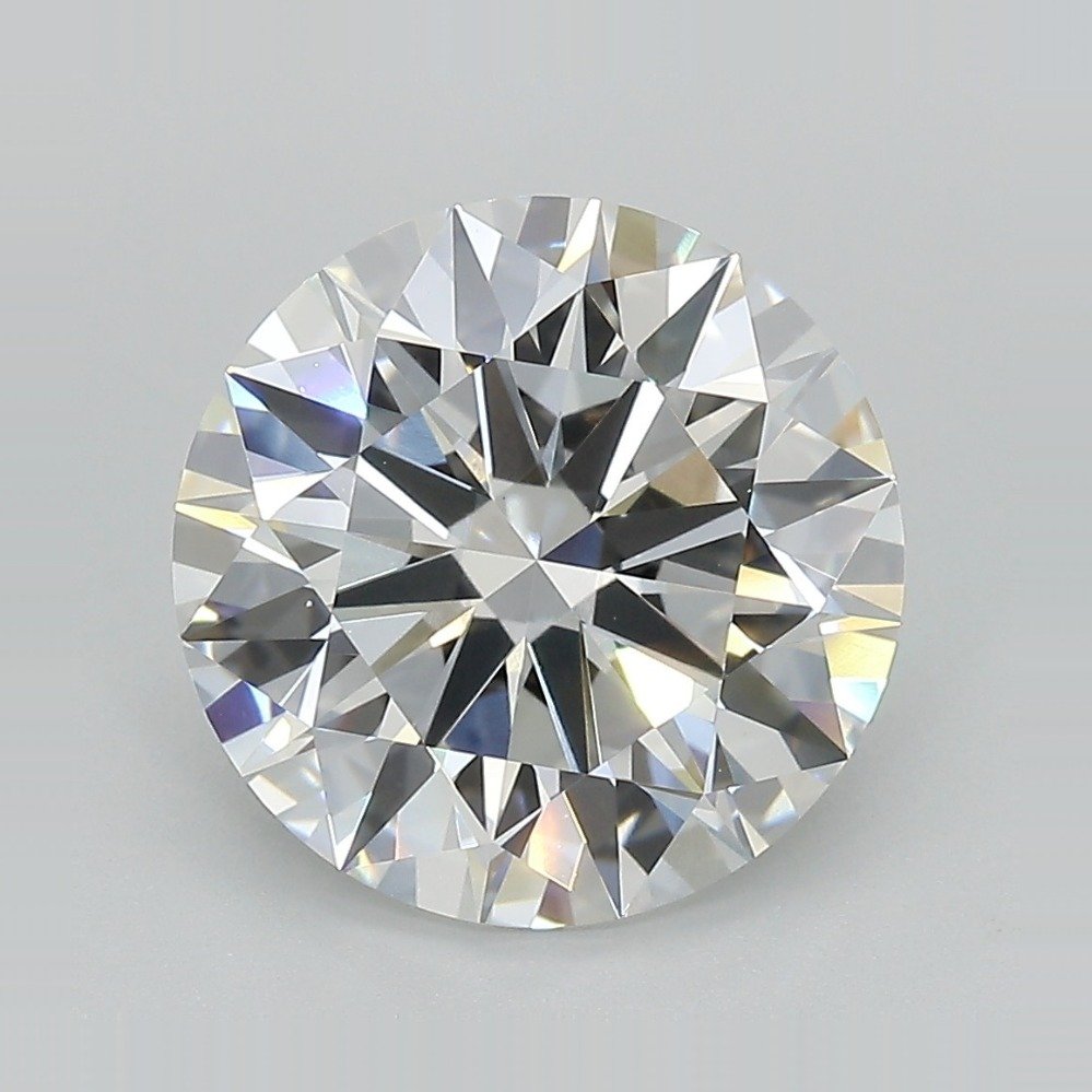 4.78ct F VVS2 Rare Carat Ideal Cut Round Lab Grown Diamond