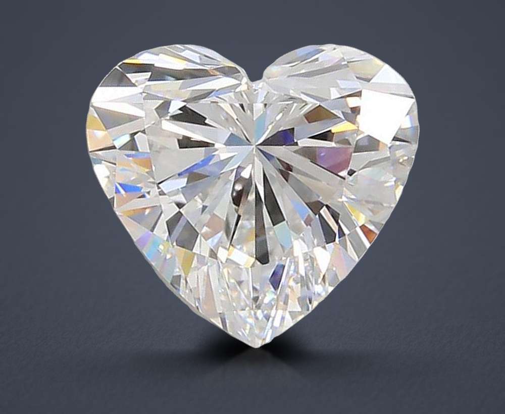 3.72 Carat Heart Lab Diamond