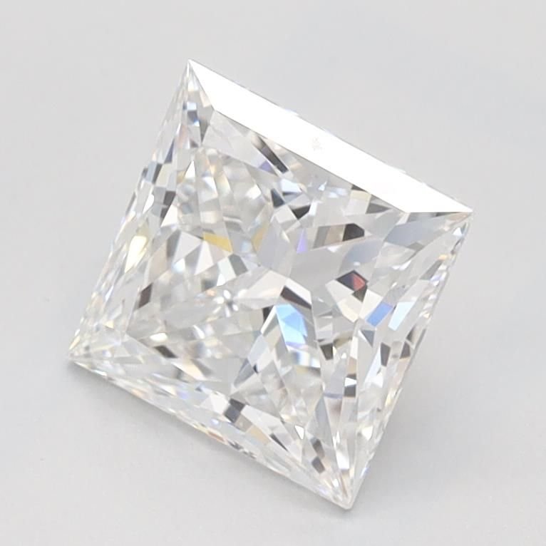 1.03ct D VVS1 Rare Carat Ideal Cut Princess Lab Grown Diamond