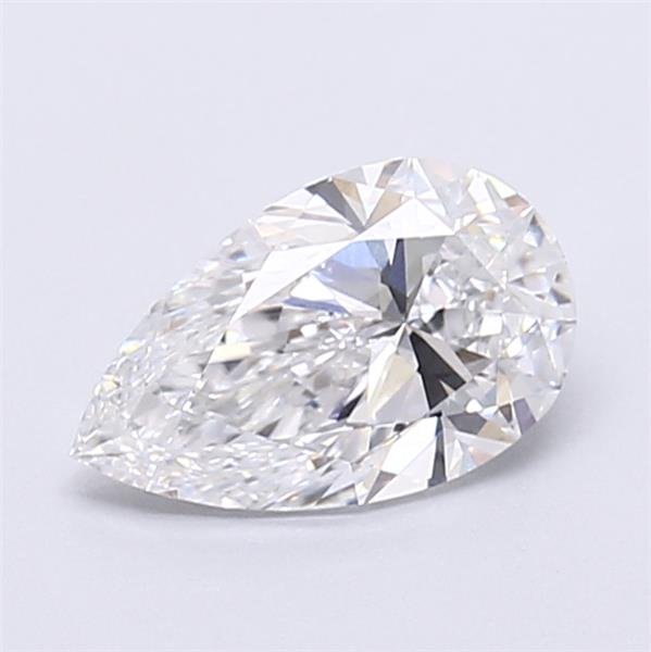 1.22ct D VVS2 Rare Carat Ideal Cut Pear Lab Grown Diamond