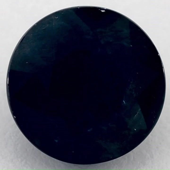 5.12 Carat Blue Round Sapphire