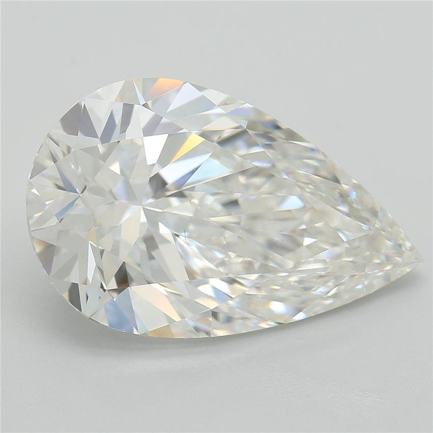 4.79ct G VS1 Rare Carat Ideal Cut Pear Lab Grown Diamond