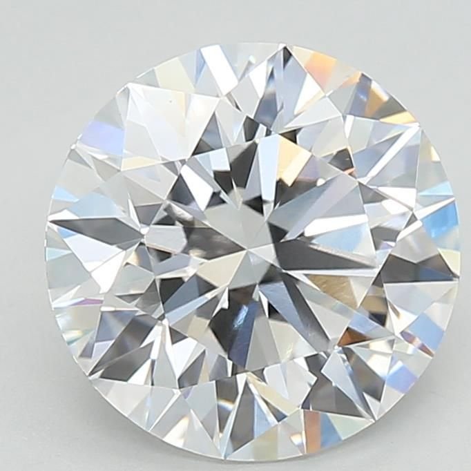 4.03ct D VS1 Rare Carat Ideal Cut Round Lab Grown Diamond