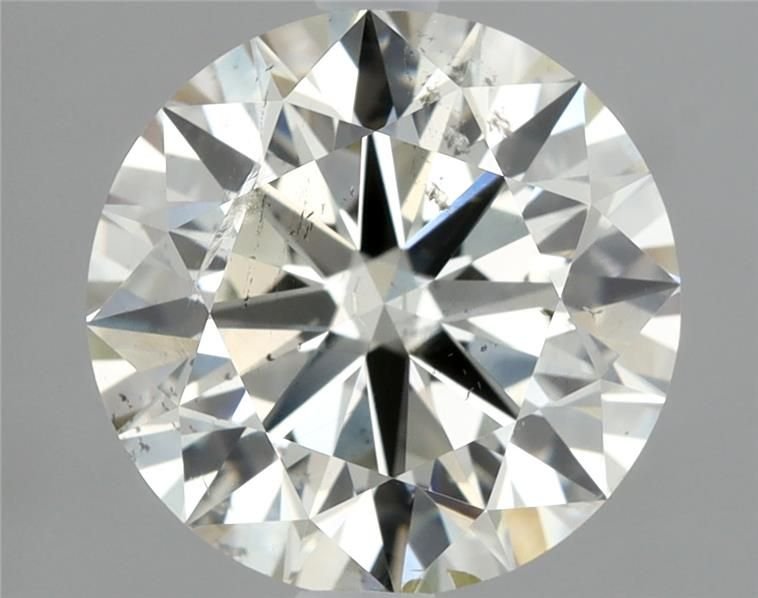 2.00ct J SI2 Rare Carat Ideal Cut Round Diamond