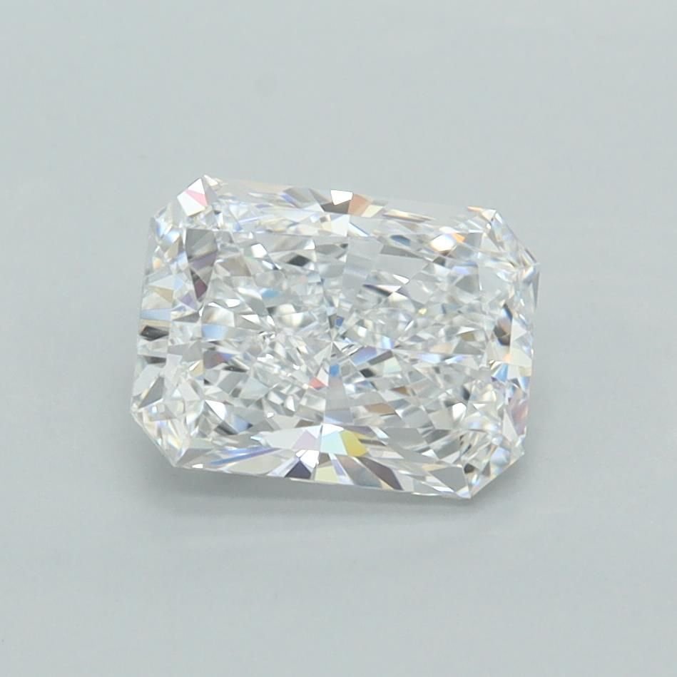 1.35ct D VVS1 Rare Carat Ideal Cut Radiant Lab Grown Diamond
