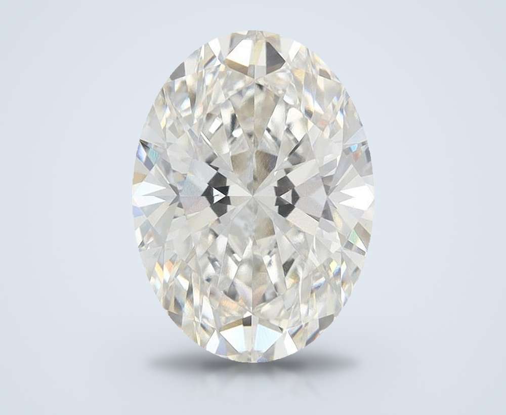 3.84 Carat Oval Lab Diamond