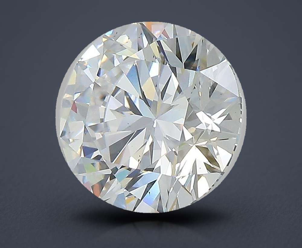 3.09 Carat Round Lab Diamond