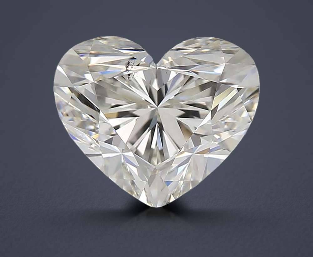 1.86 Carat Heart Natural Diamond