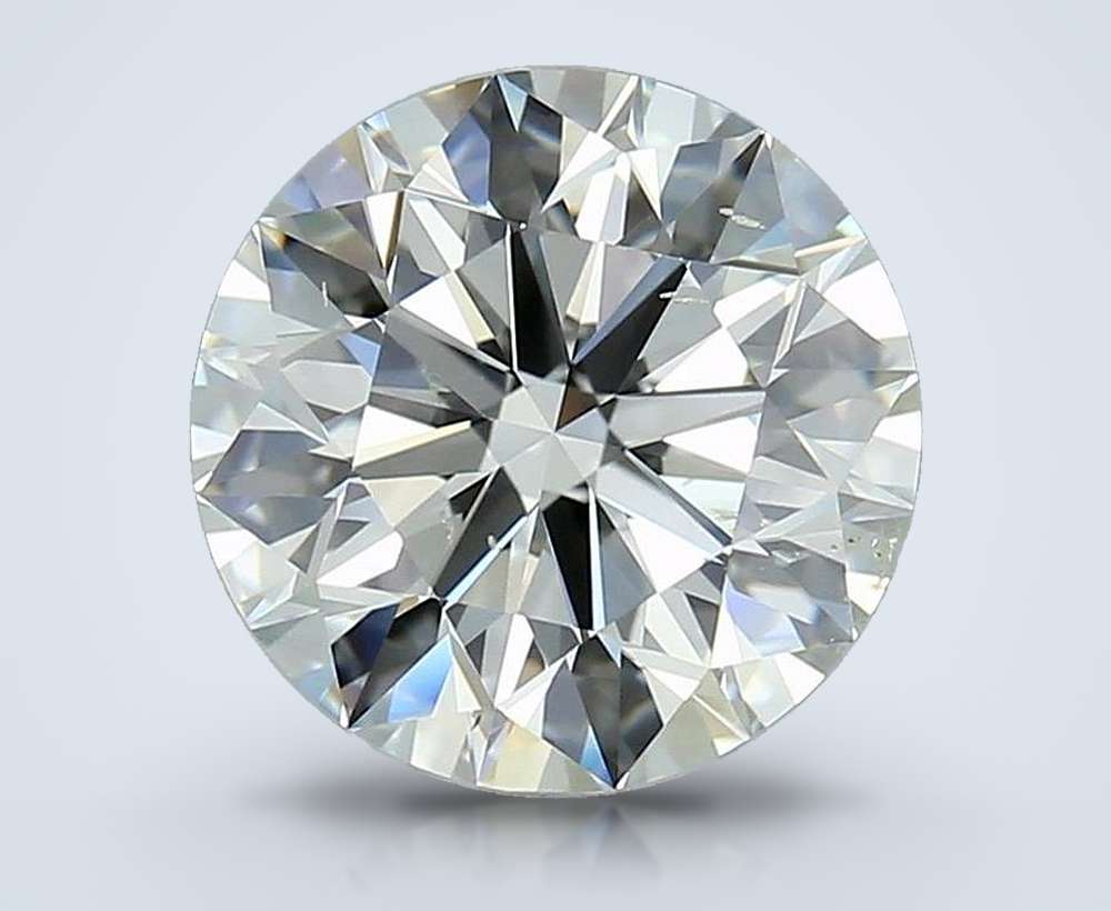 3.42 Carat Round Natural Diamond