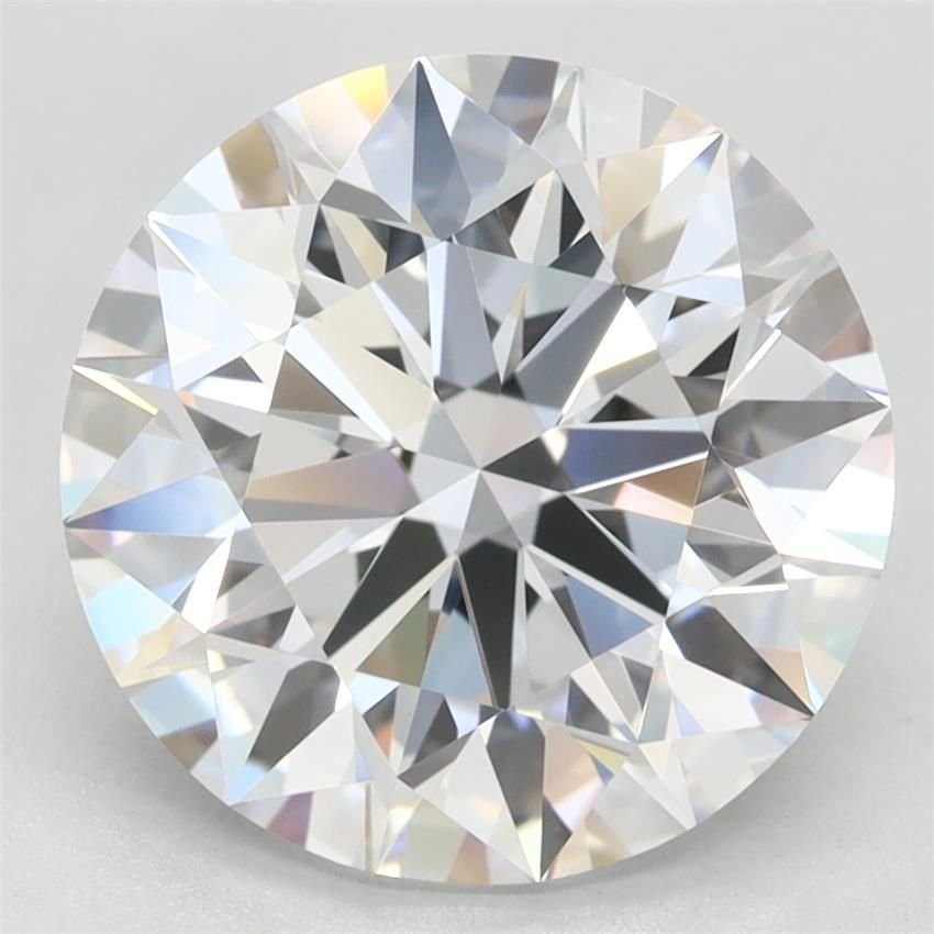 4.07ct D VVS1 Rare Carat Ideal Cut Round Lab Grown Diamond