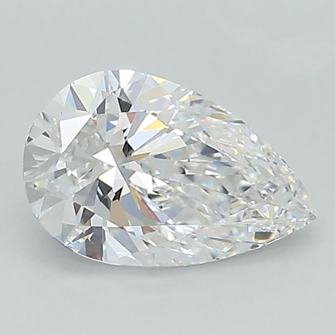 1.09ct E VVS1 Rare Carat Ideal Cut Pear Lab Grown Diamond