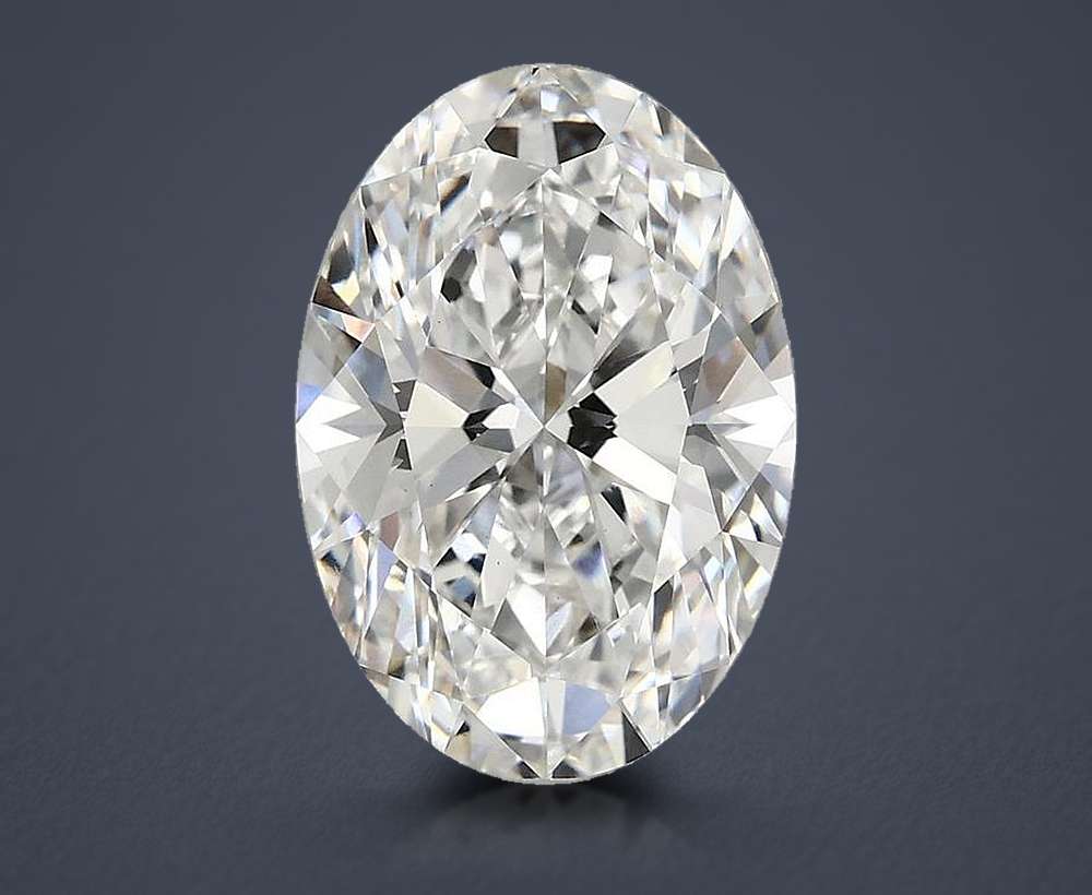 4.00 Carat Oval Lab Diamond