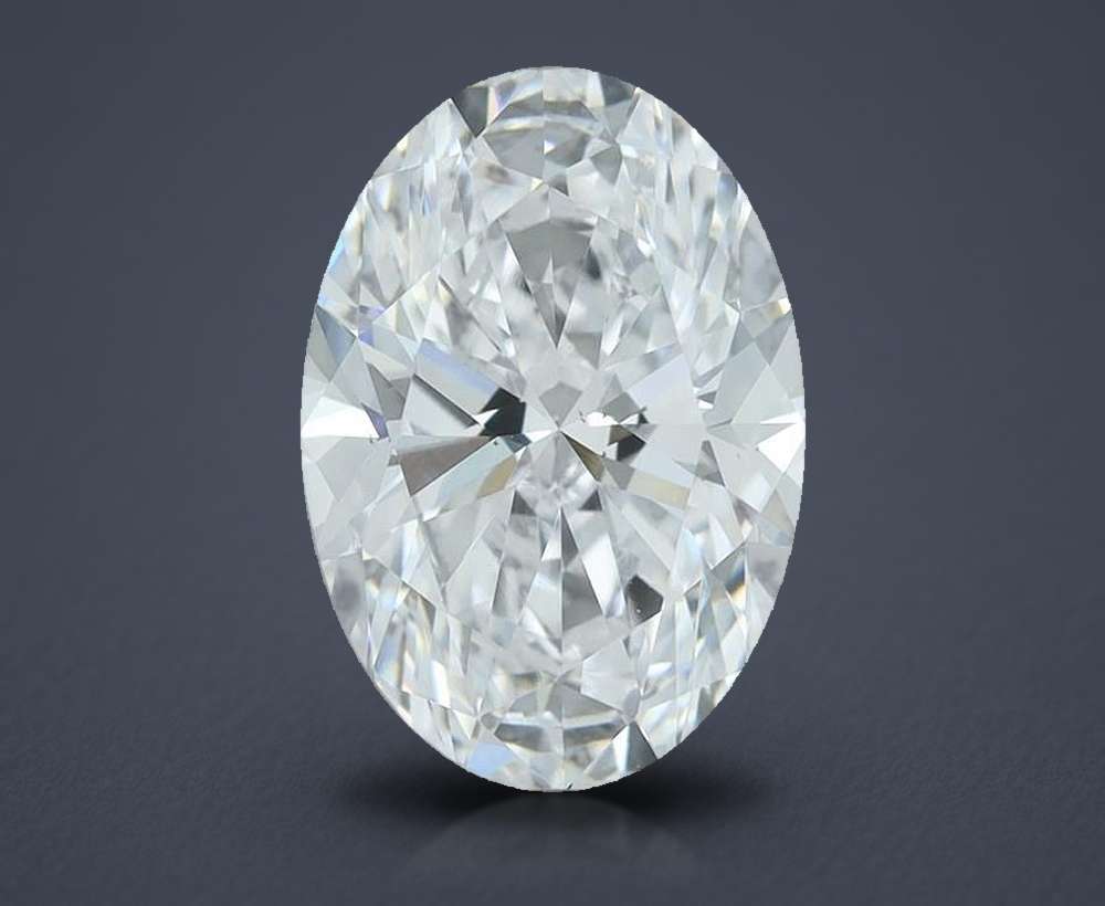 2.00 Carat Oval Lab Diamond
