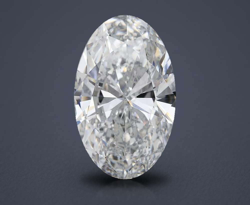 10.40 Carat Oval Lab Diamond
