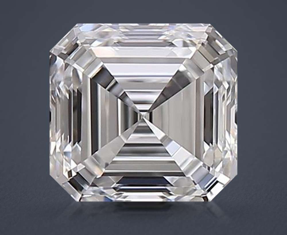 0.71 Carat Asscher Lab Diamond