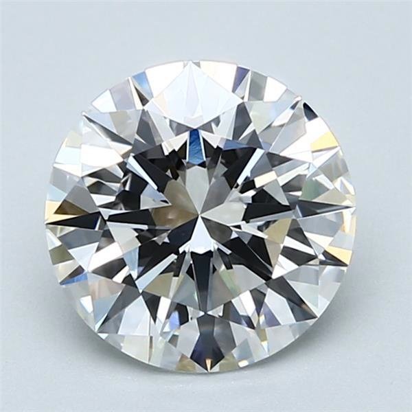 2.56ct E VVS2 Excellent Cut Round Diamond