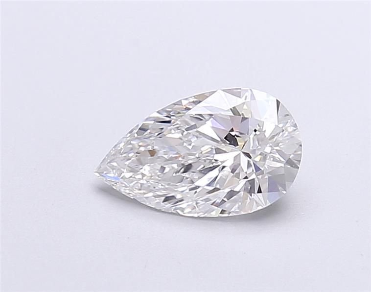 1.10ct D VVS2 Rare Carat Ideal Cut Pear Lab Grown Diamond