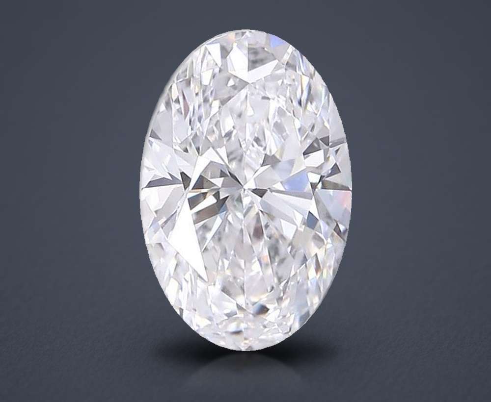4.25 Carat Oval Lab Diamond