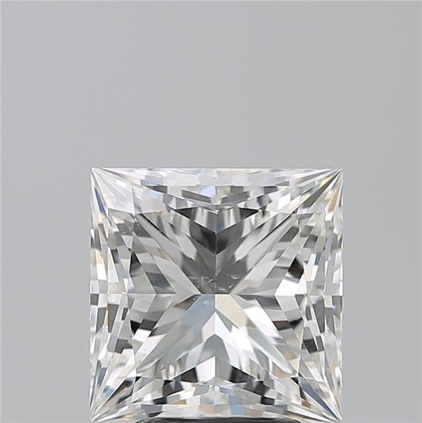 3.50ct I SI1 Rare Carat Ideal Cut Princess Diamond