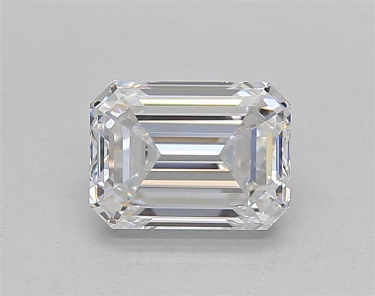 1.01ct D VS2 Excellent Cut Emerald Lab Grown Diamond