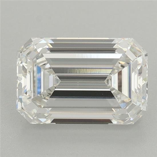 1.72ct F VS1 Excellent Cut Emerald Lab Grown Diamond