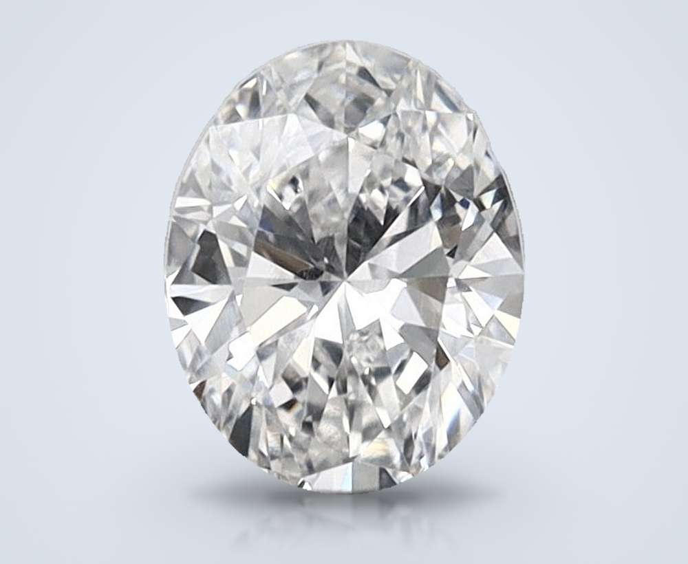 0.50 Carat Oval Lab Diamond