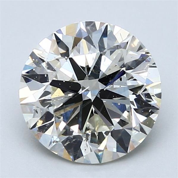 3.01ct I SI2 Very Good Cut Round Diamond