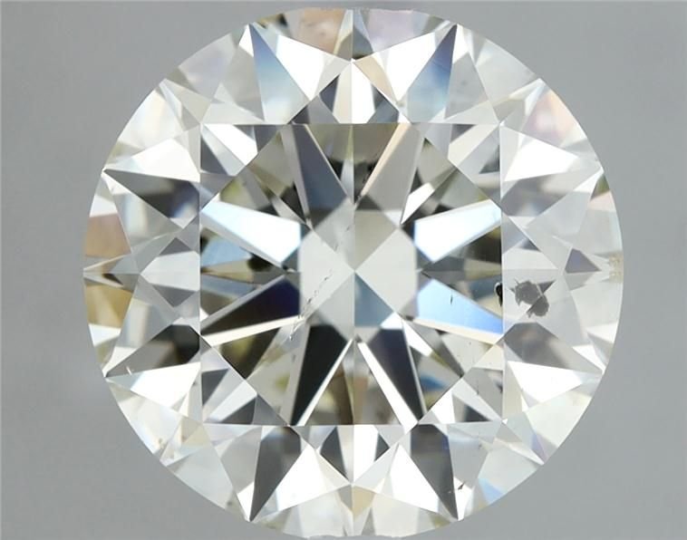 2.60ct J SI1 Excellent Cut Round Diamond