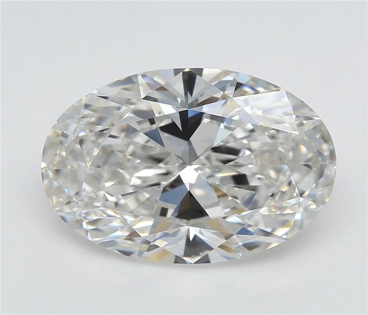 8.63ct F VVS2 Rare Carat Ideal Cut Oval Lab Grown Diamond