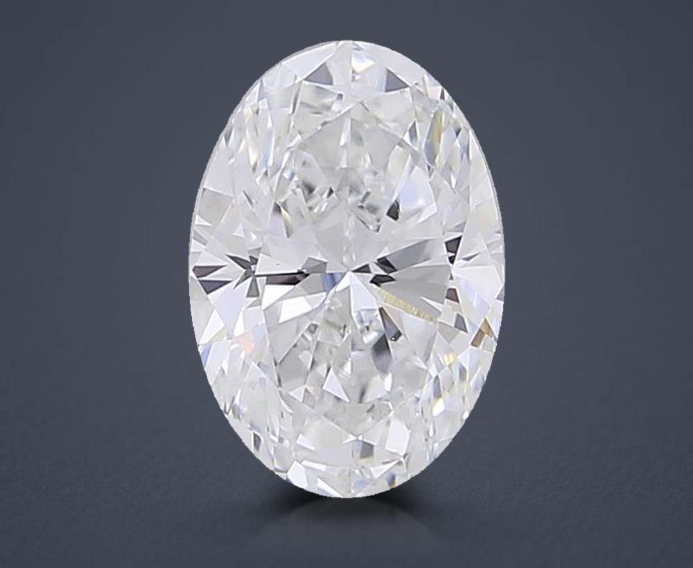 0.70 Carat Oval Lab Diamond