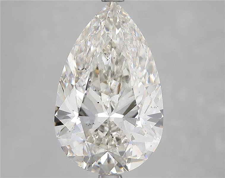 5.03ct I SI1 Rare Carat Ideal Cut Pear Lab Grown Diamond