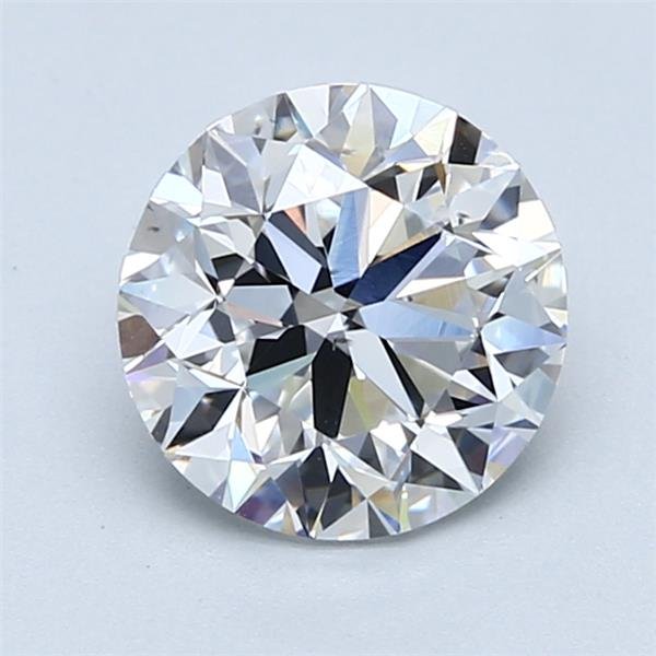 2.01ct F SI1 Very Good Cut Round Diamond