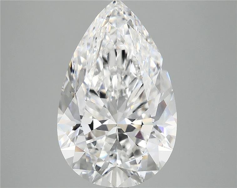 6.67 Carat Pear Lab Diamond