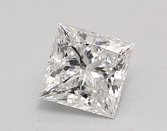 0.85ct D VVS1 Excellent Cut Princess Lab Grown Diamond