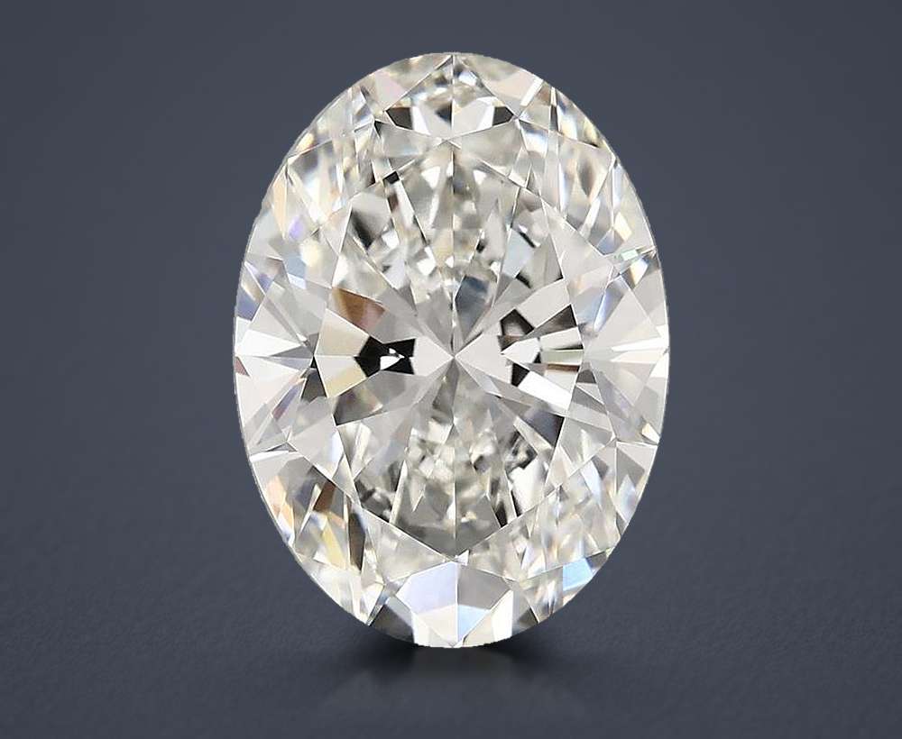 5.00 Carat Oval Lab Diamond