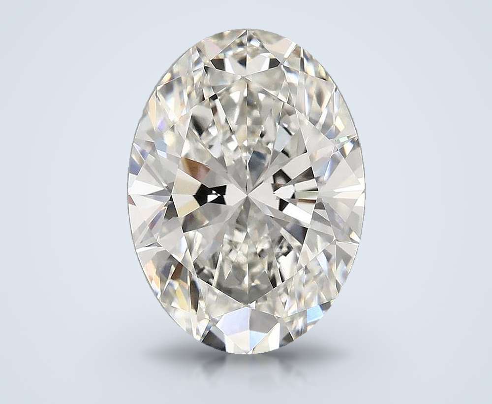 5.00 Carat Oval Lab Diamond