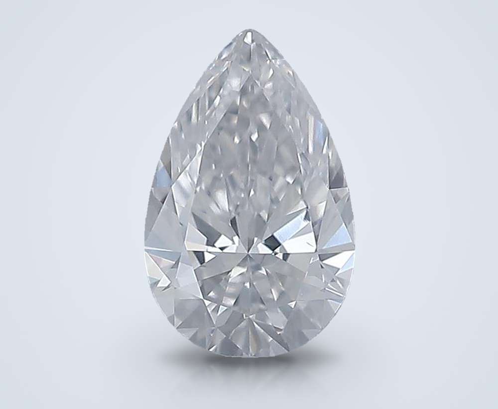 0.50 Carat Pear Natural Diamond