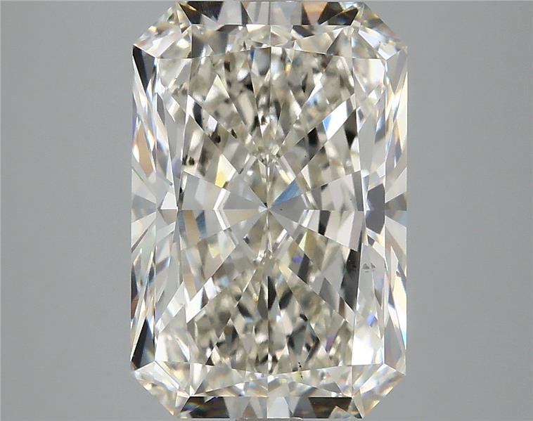 4.54ct H SI1 Rare Carat Ideal Cut Radiant Lab Grown Diamond