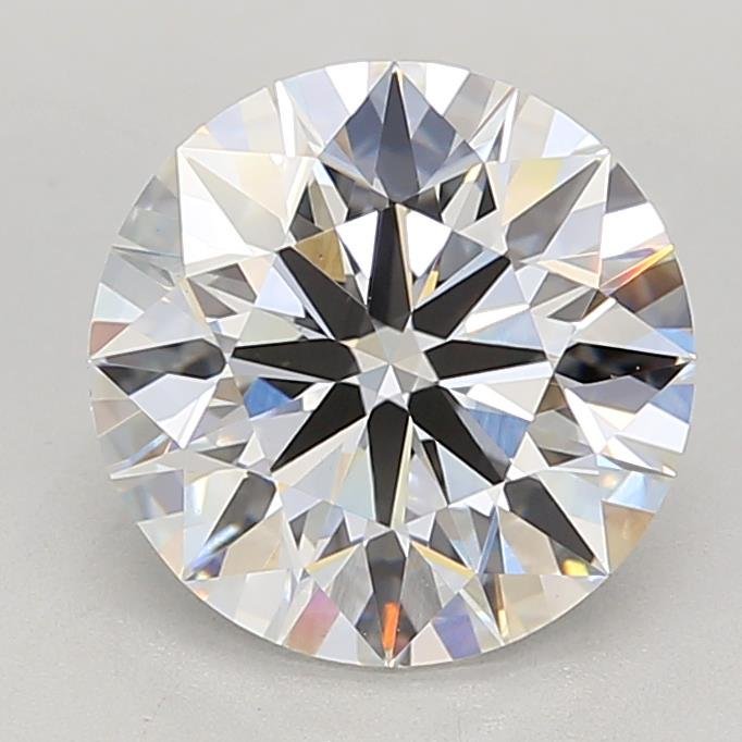 2.55ct F VS1 Ideal Cut Round Lab Grown Diamond