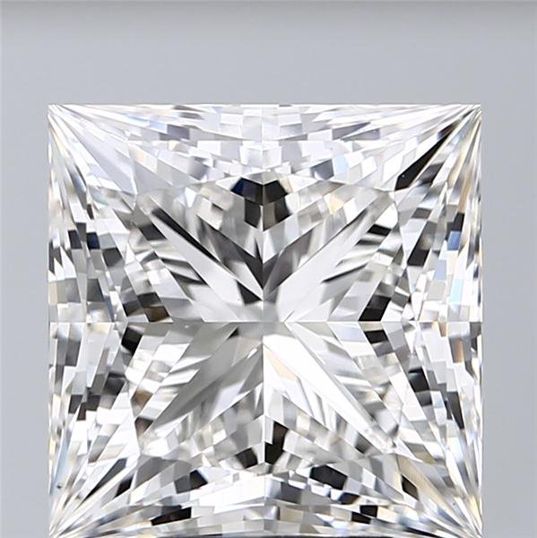 7.12ct G VS1 Rare Carat Ideal Cut Princess Lab Grown Diamond