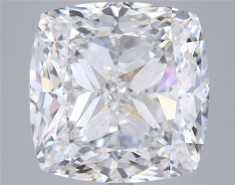 15.15ct F VS2 Rare Carat Ideal Cut Cushion Lab Grown Diamond